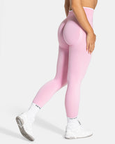 Contrastline Sculpt Scrunch Leggings ‘True Pink’