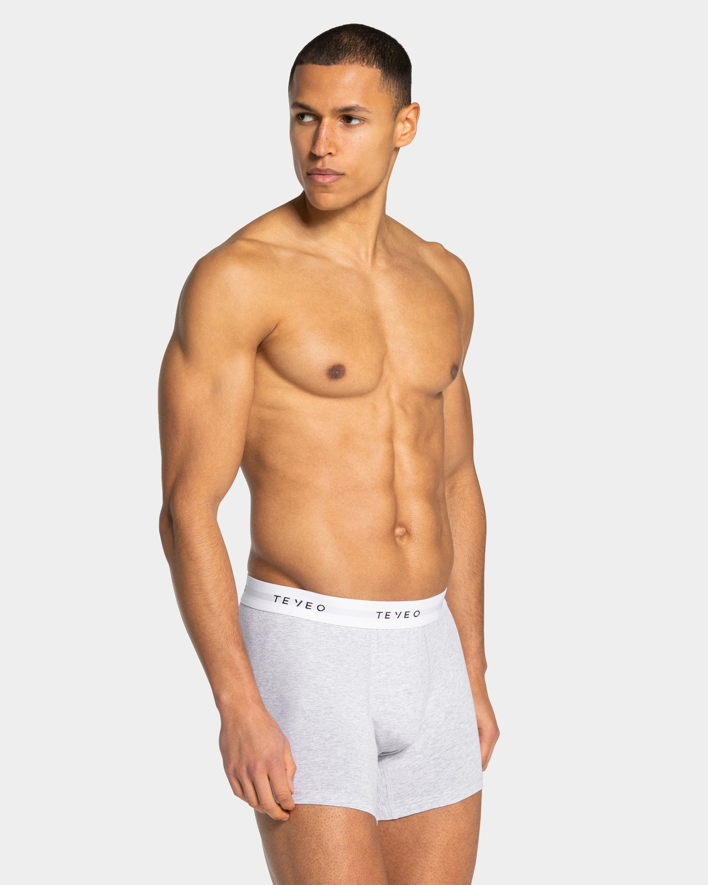 Boxer (lot de 3) Essential « Gris chiné/Midnight/blanc »