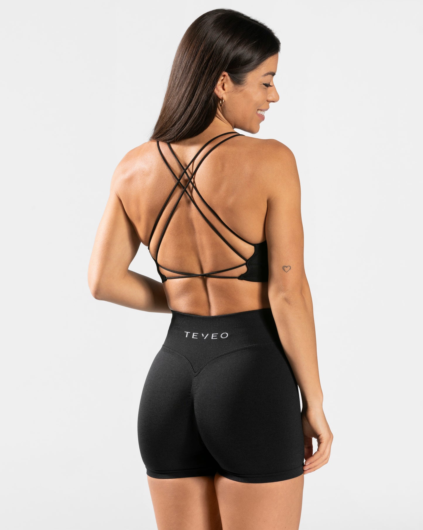 Everyday Backless Top "Schwarz"