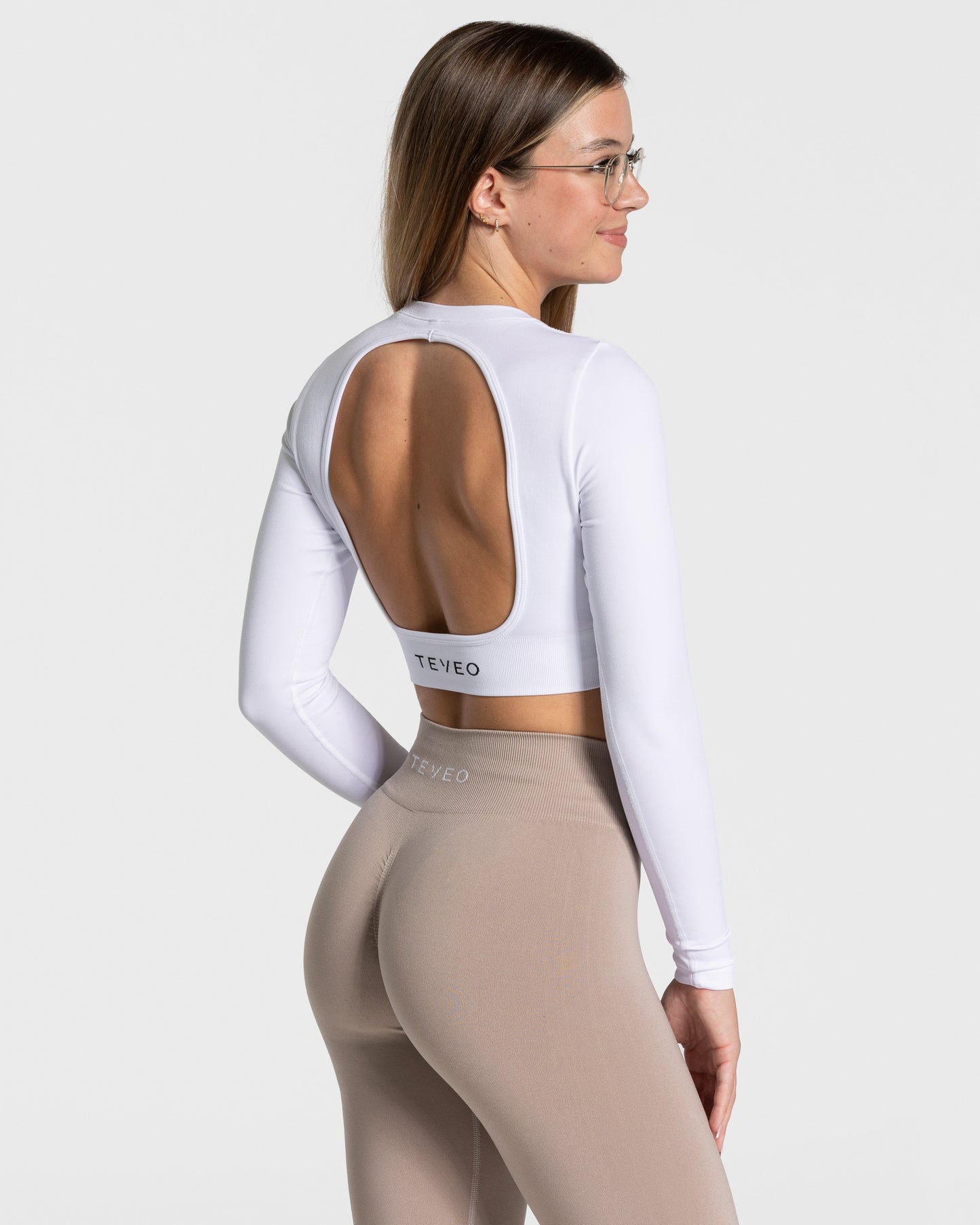 Everyday Cut Out Longsleeve ‘White’