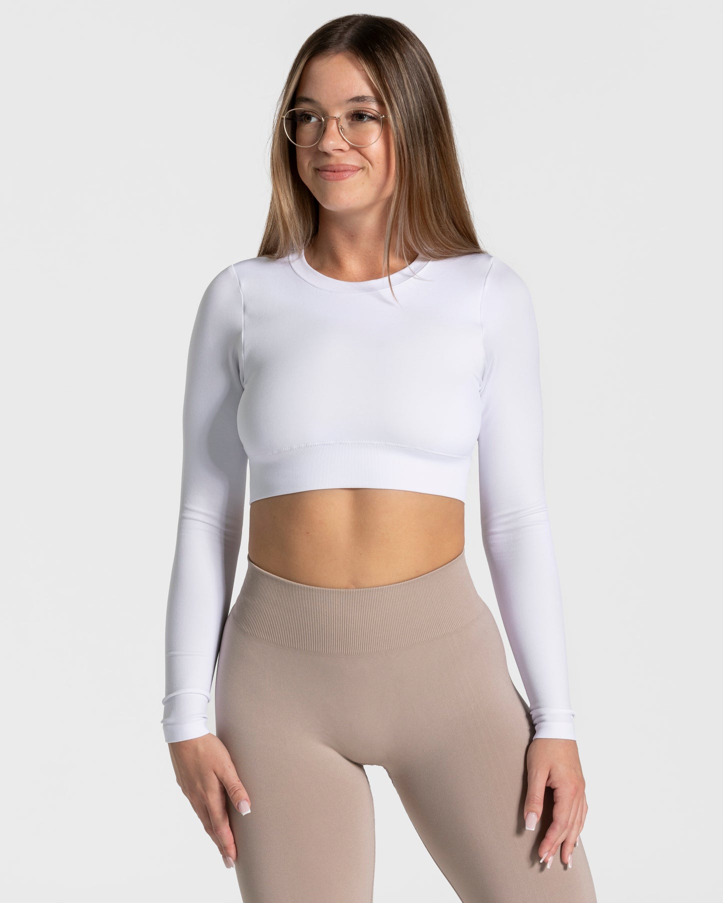 Everyday Cut Out Longsleeve ‘White’