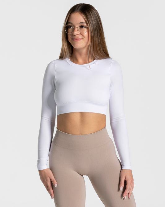 Everyday Cut Out Longsleeve ‘White’