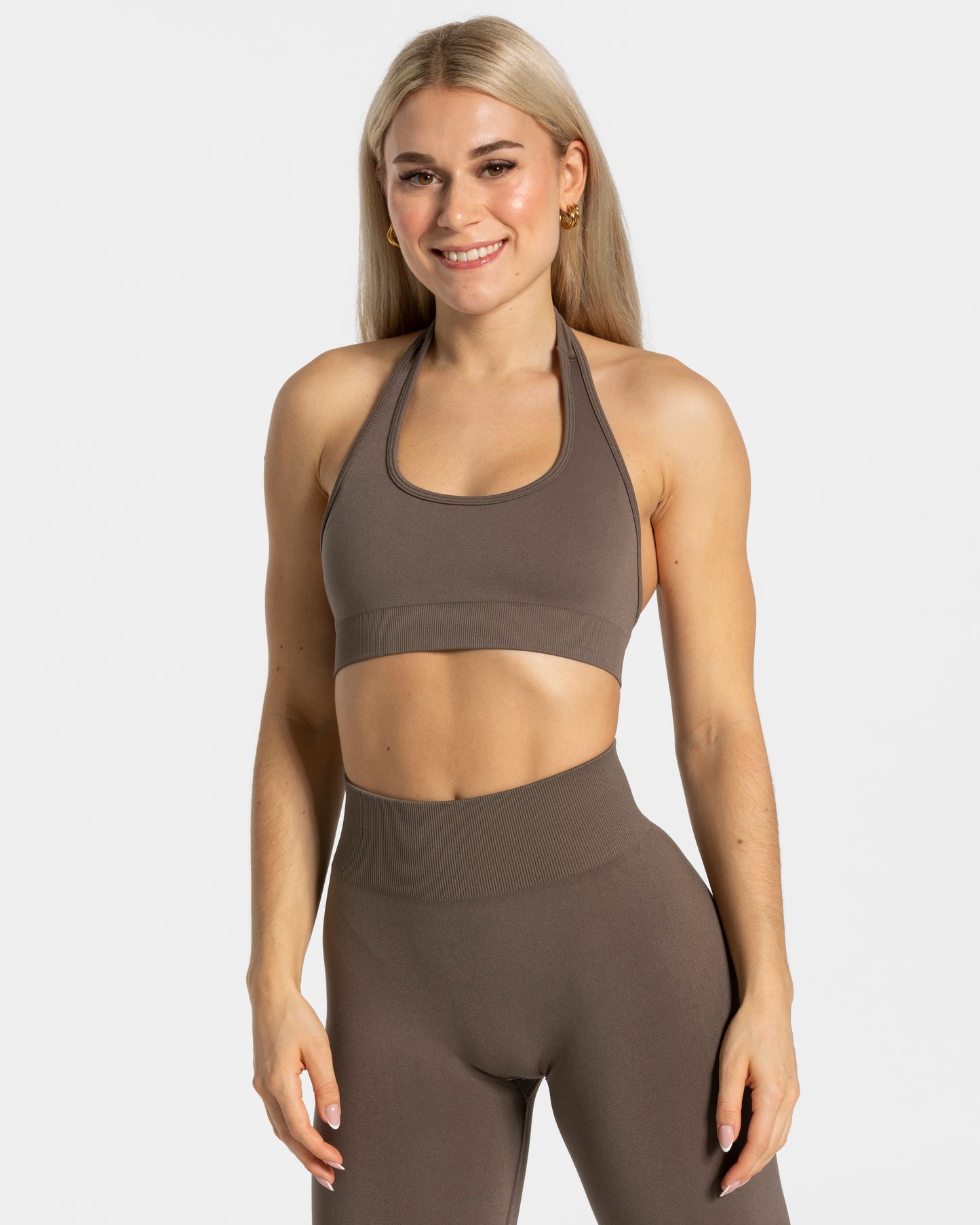 Everyday Halterneck Bra "Taupe"