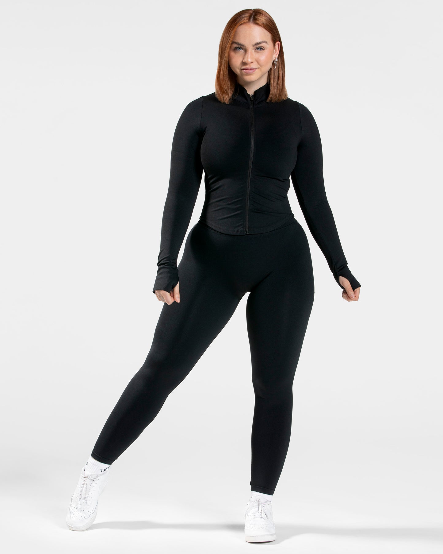 Femme Shaping Zip Jacket ‘Black’