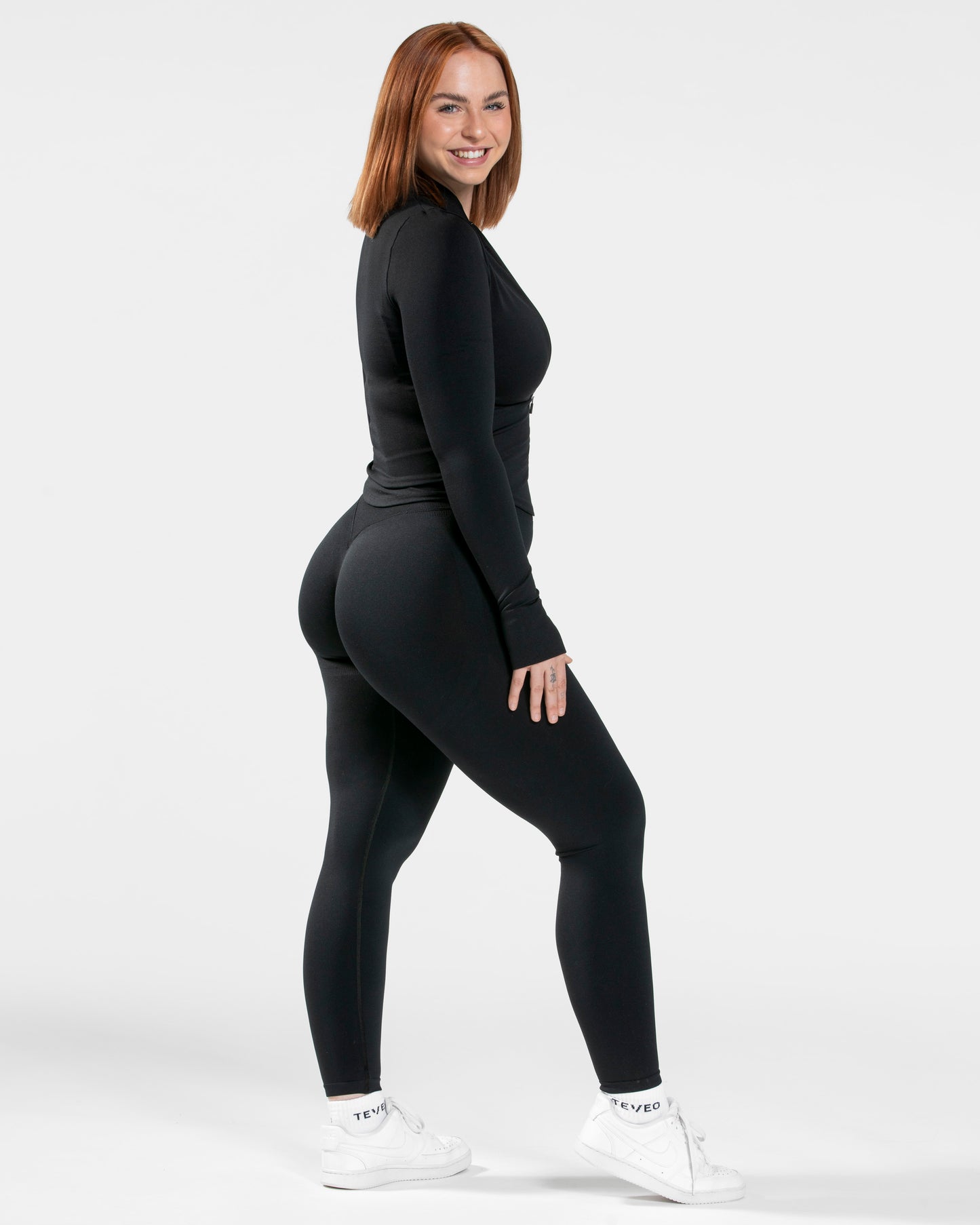 Femme Shaping Zip Jacket ‘Black’