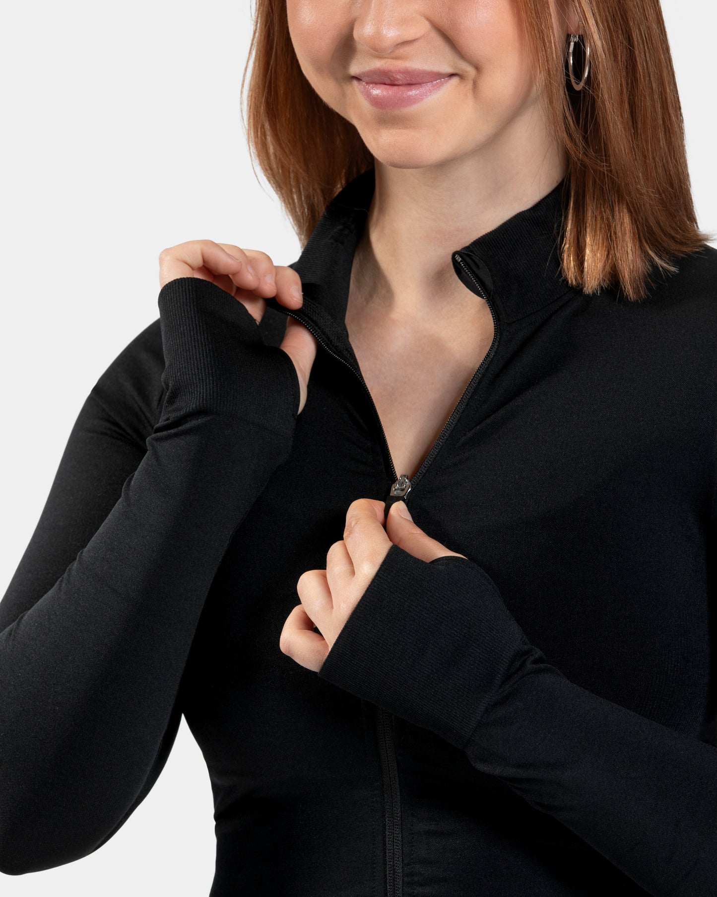 Femme Shaping Zip Jacket ‘Black’