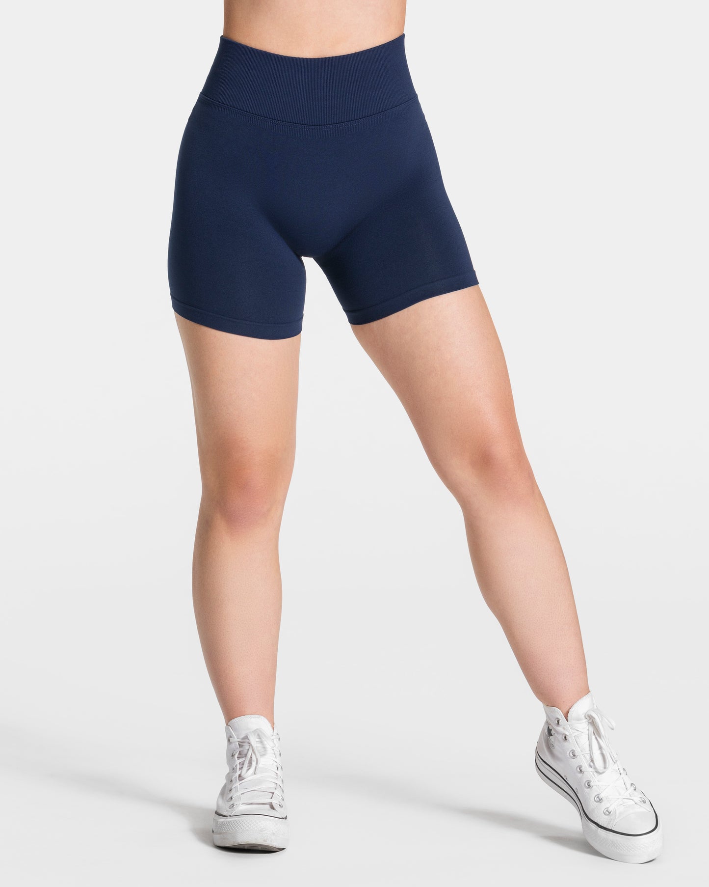 Short Femme Sculpt scrunch « bleu foncé »