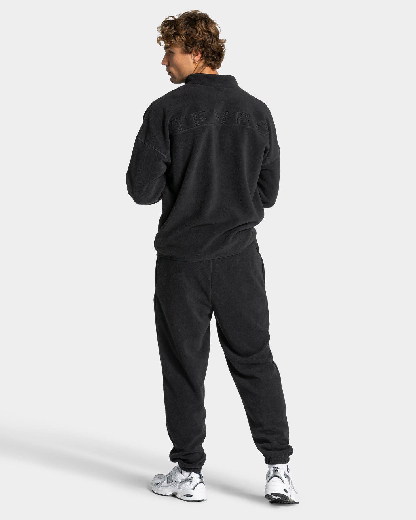 Fleece Half Zip Sweater ‘Anthracite’