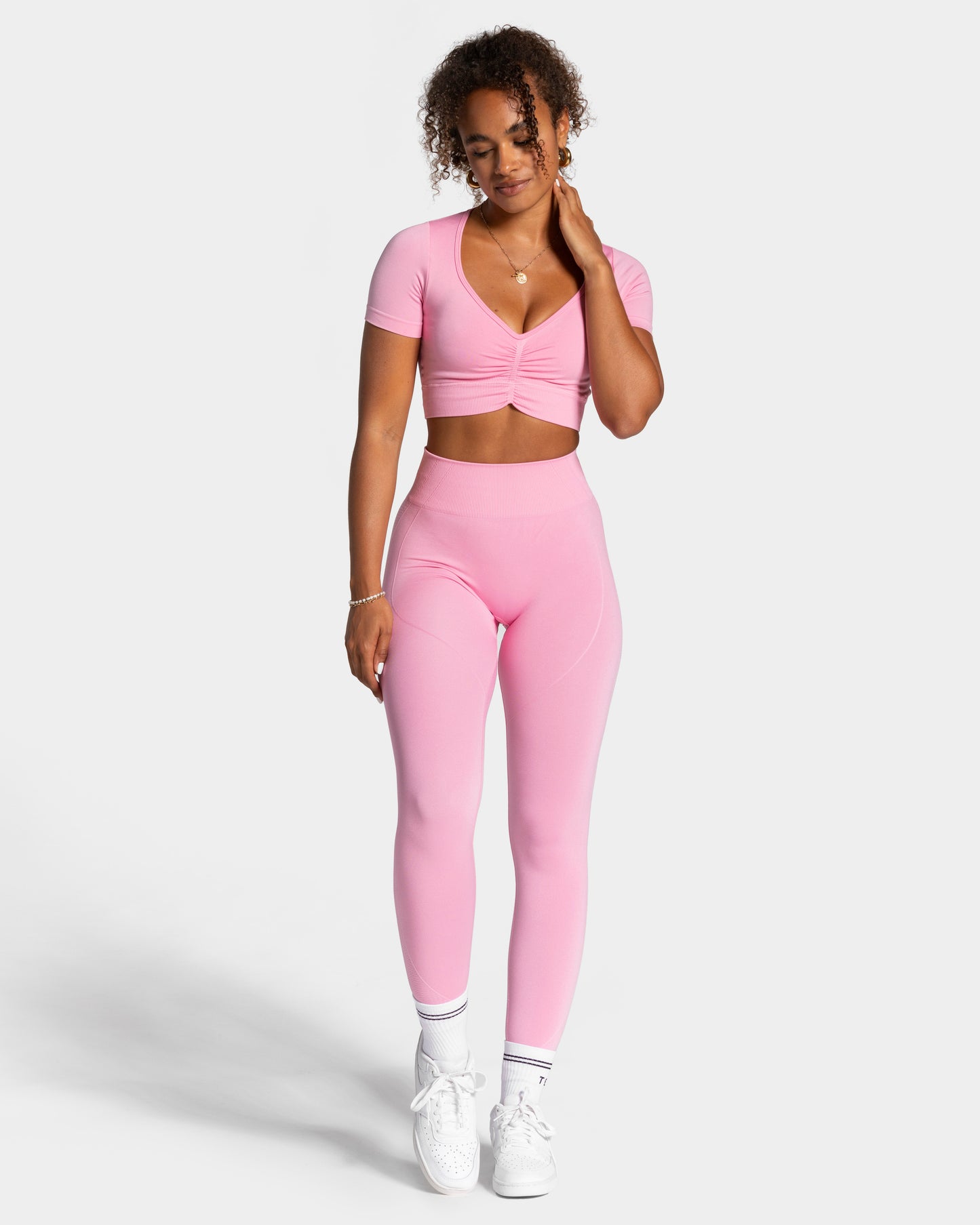 Focus Crop Top ‘Pink’