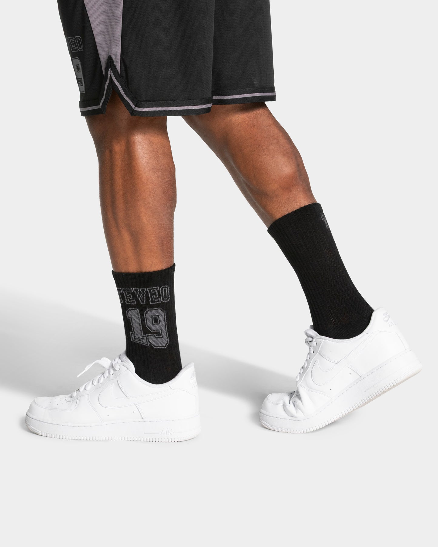 Calcetines Football (pack de dos) «negro/blanco»