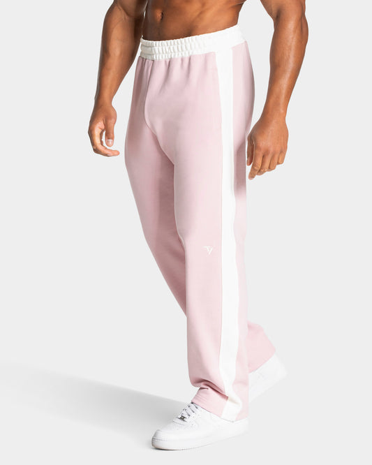 Football Straight Leg Joggers ‘Light Pink’