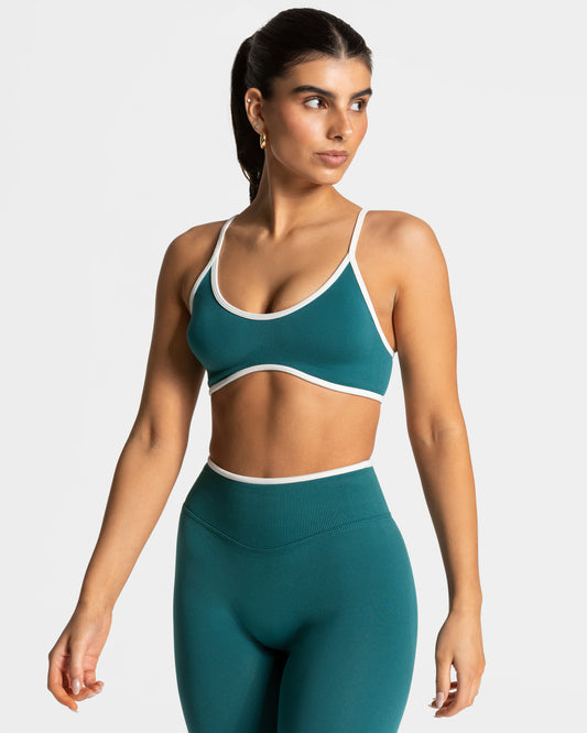Brassière Contrastline « Petrol »