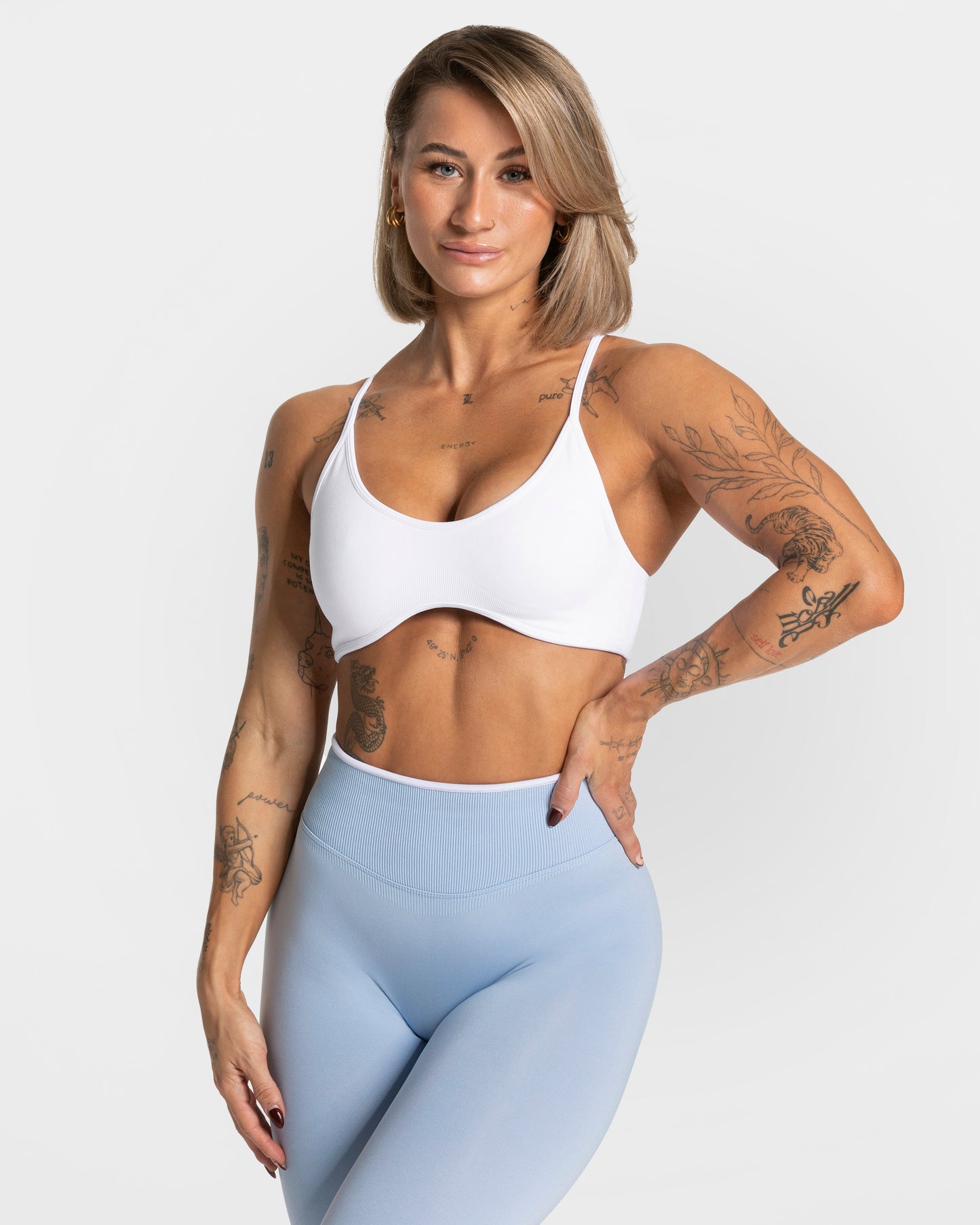 Contrastline Bra ‘White’