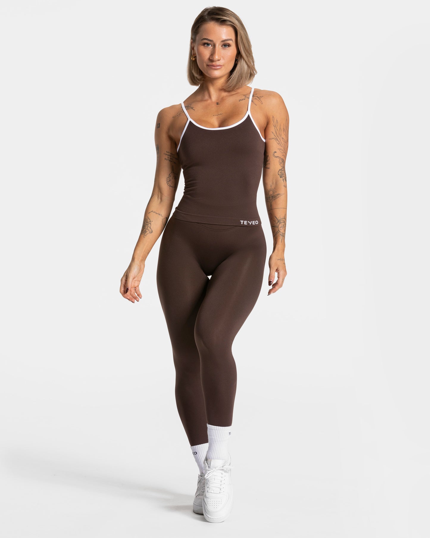 Contrastline Cami Top "Espresso"