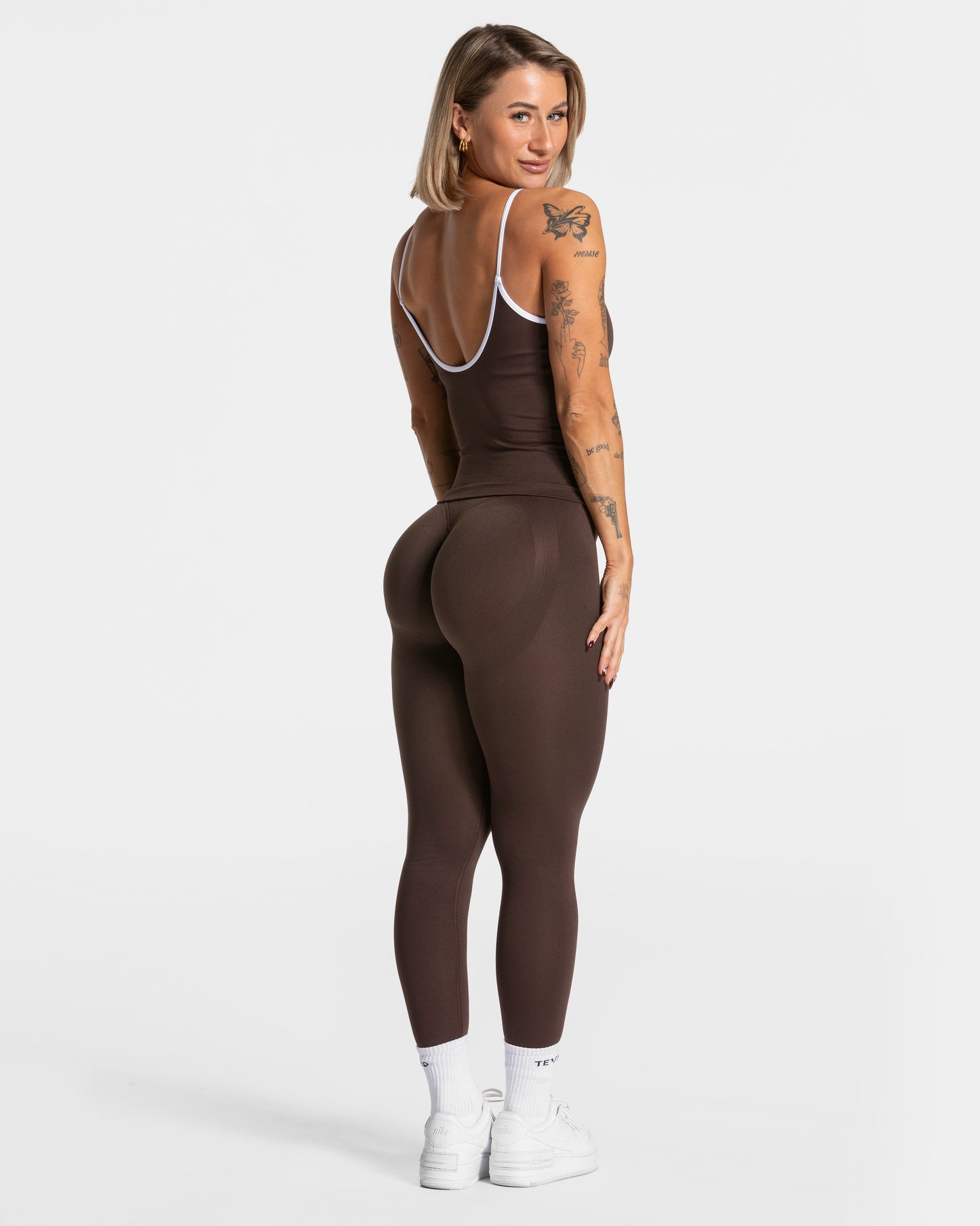 Contrastline Cami Top "Espresso"