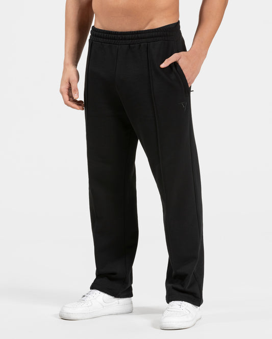 Contrastline Straight Leg Joggers ‘Black’