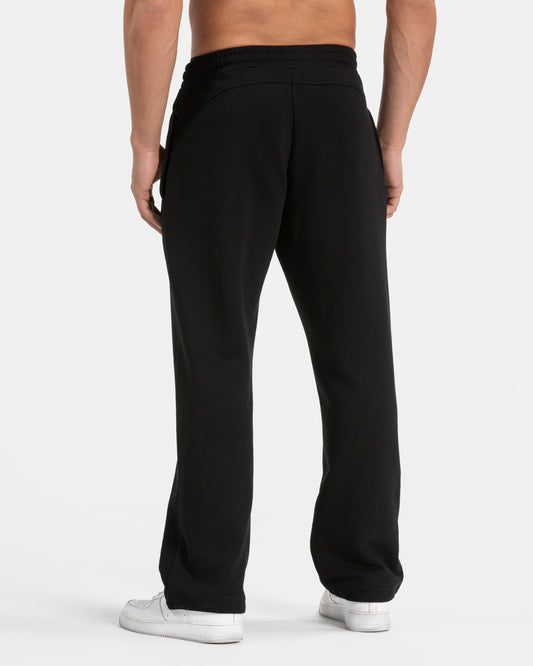 Contrastline Straight Leg Joggers ‘Black’
