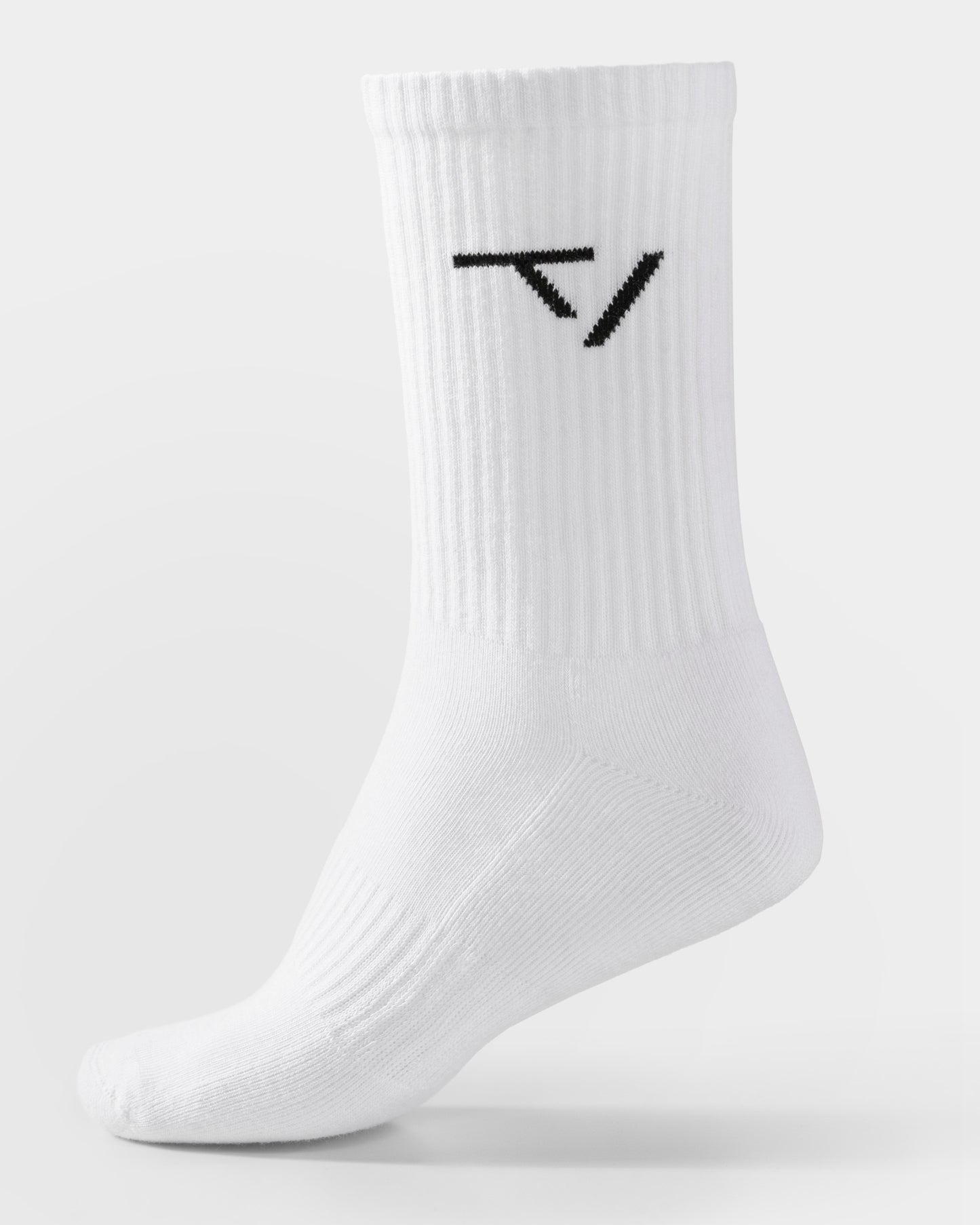 Contrastline TV Socks (2-Pack) ‘White’