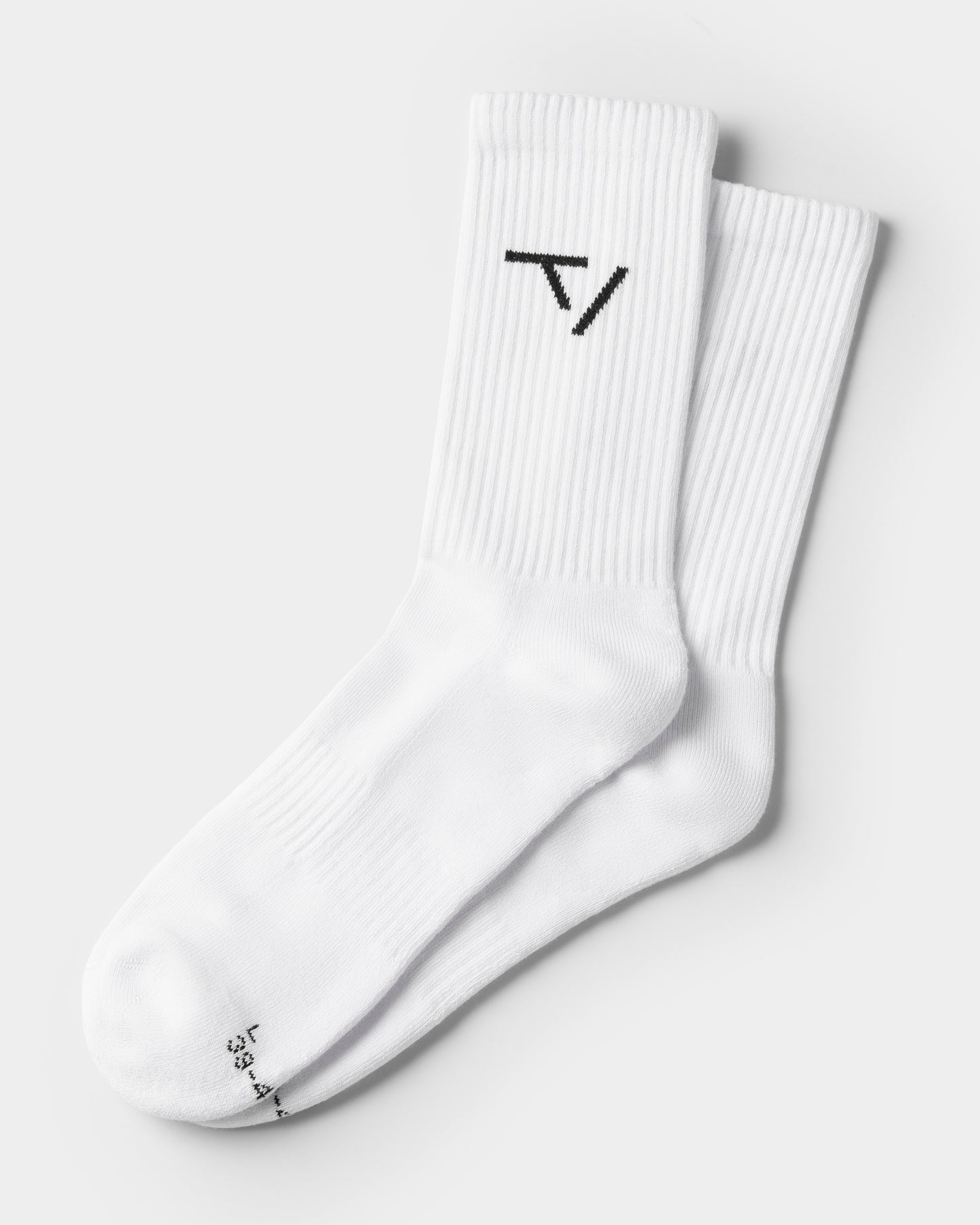 Contrastline TV Socks (2-Pack) ‘White’