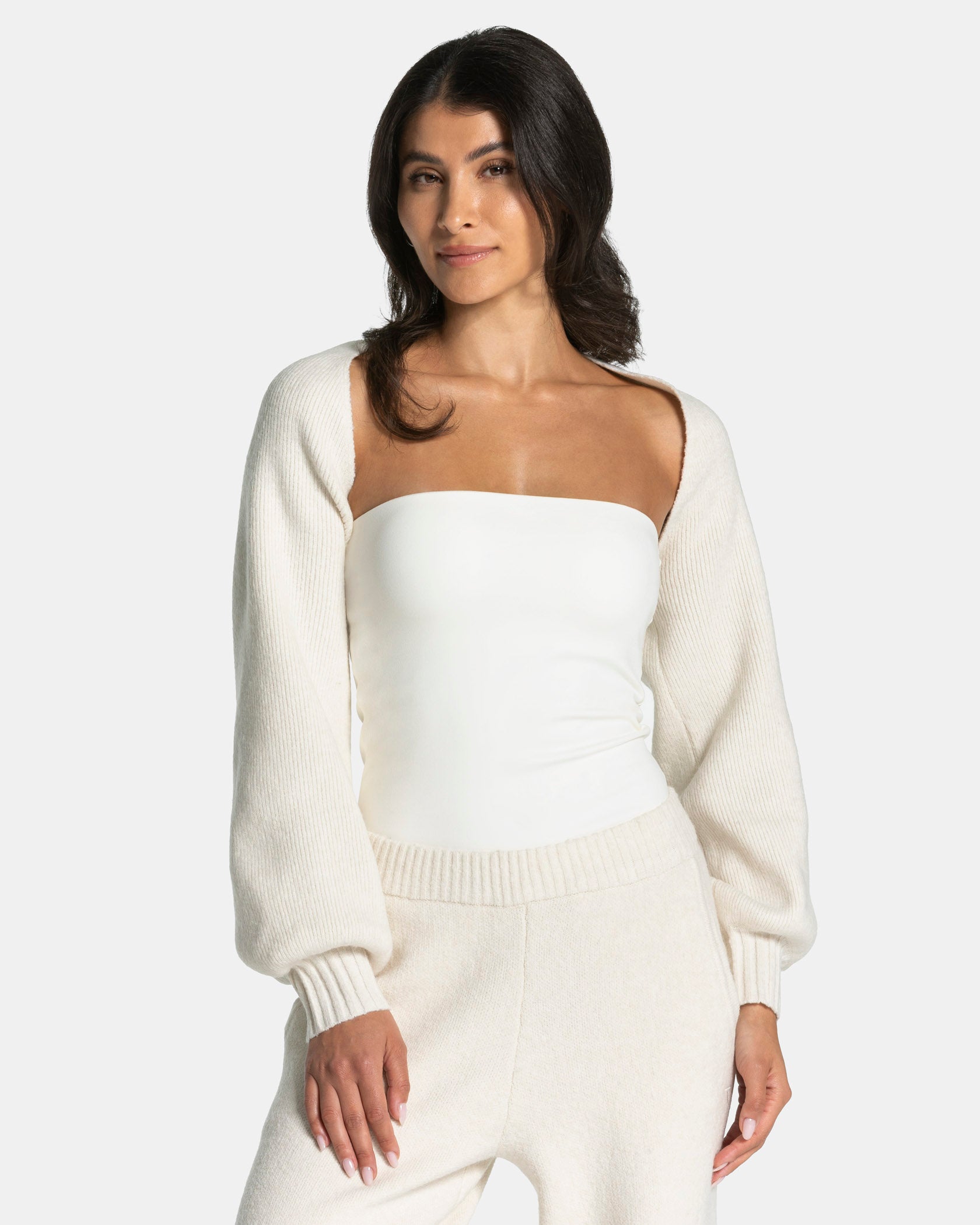 Knit Bolero 'Cream'