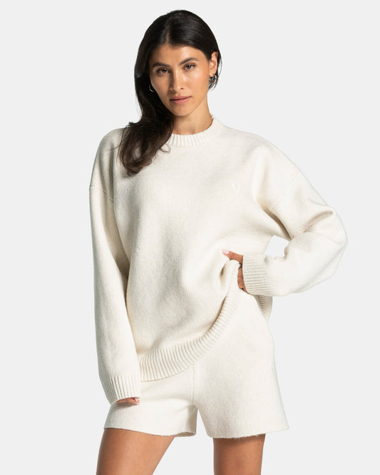 Knit Sweater "Cream"