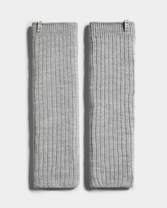 Knit Leg Warmers ‘Grey Marl’