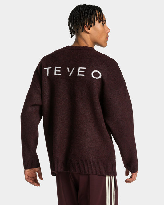 Knit Sweater ‘Merlot’