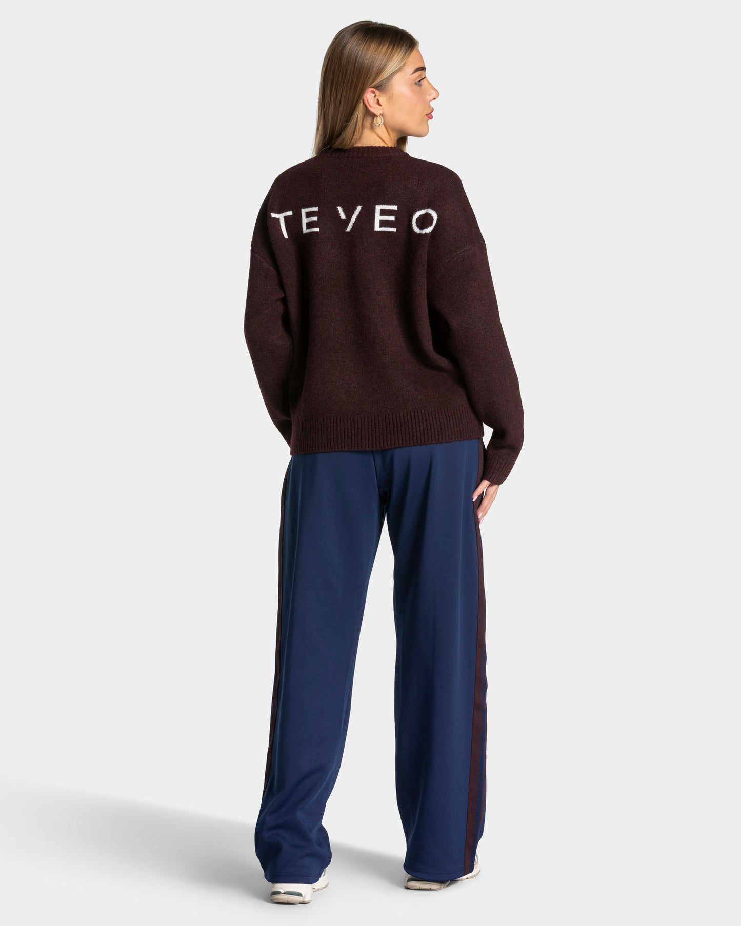 Knit Sweater ‘Merlot’