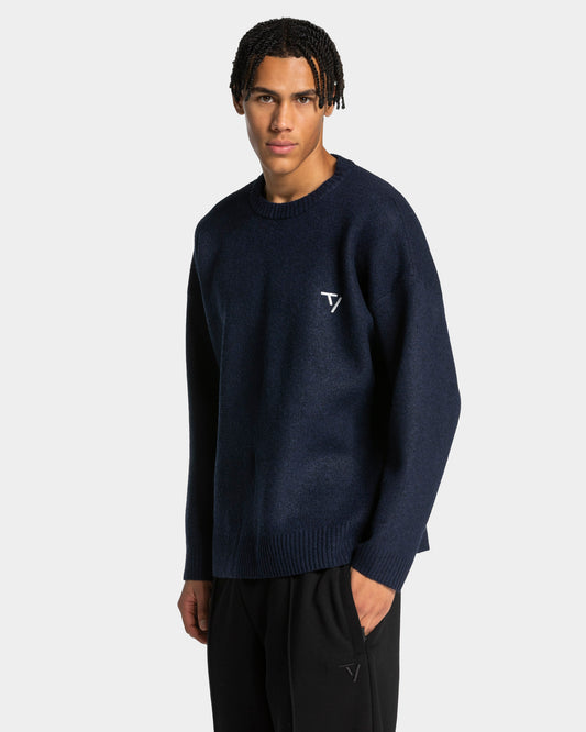 Knit Sweater ‘Midnight Marl’