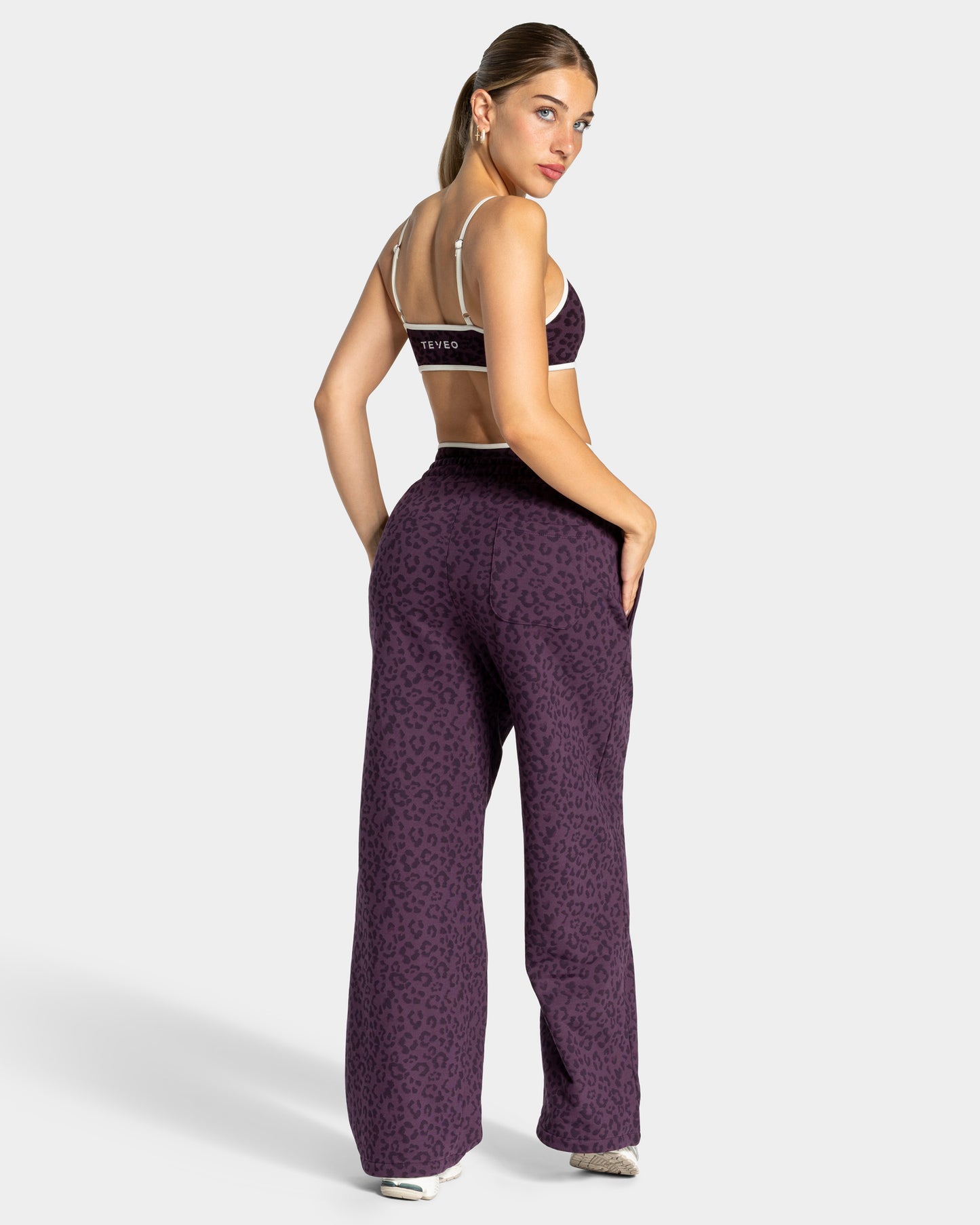 Contrastline Bra ‘Blackberry Leopard Print’