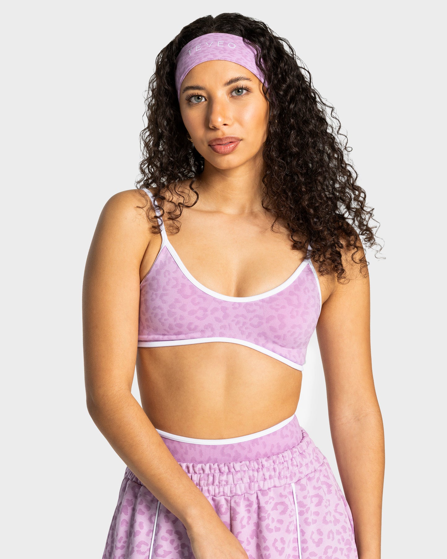 Bandeau Contrastline « Léopard orchidée »