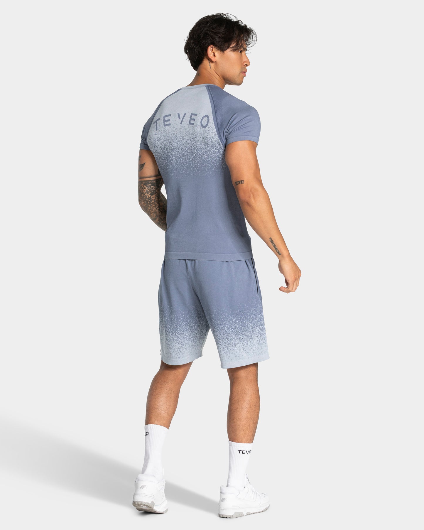 Short sans coutures Lift « Bleu acier »