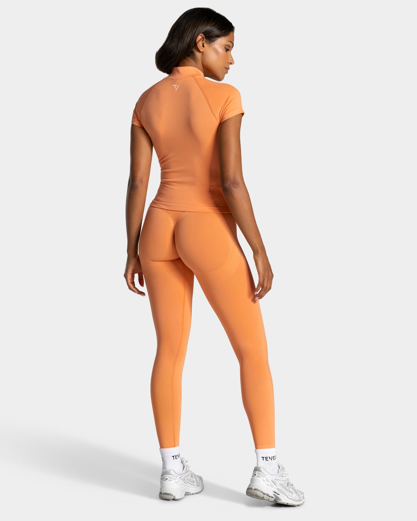 Lift Zip Shortsleeve ‘Apricot’