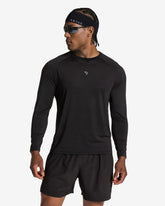 END Running Longsleeve "Schwarz"