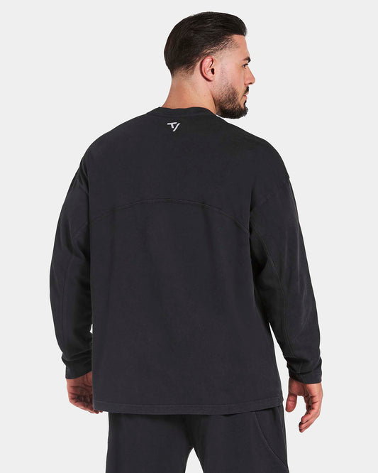 Maglia a manica lunga Legacy Lifting Oversized “Acid Nero”
