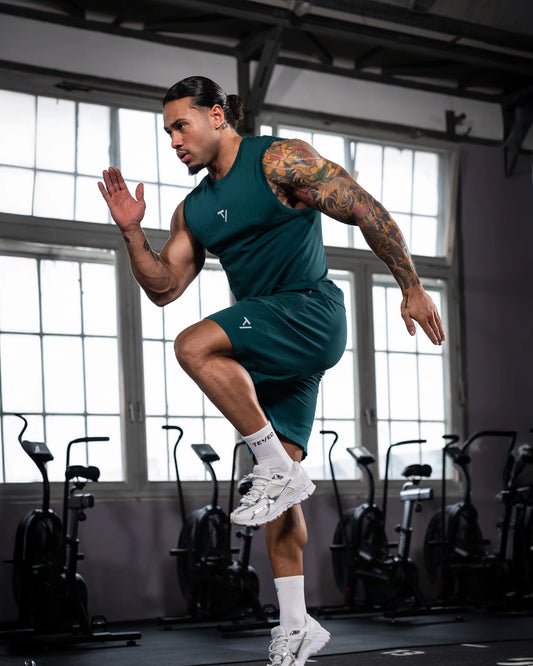 Camiseta sin mangas Lift Seamless «teal»