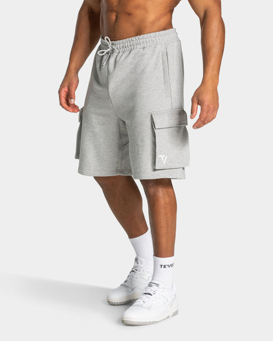 Lift Cargo Shorts ‘Light Grey Marl’