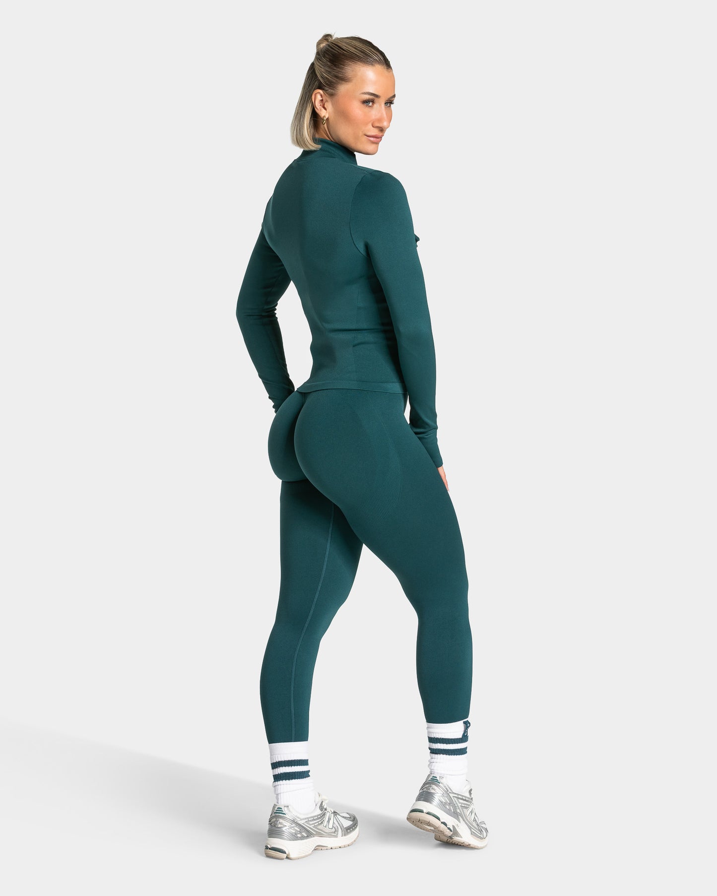 Giacca cargo Lift con cerniera “Teal"