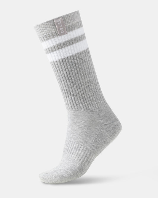 Lift Chunky Socks (2-Pack) ‘Light Grey/White’