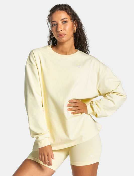 Camiseta de manga larga Lift «Butter Yellow»