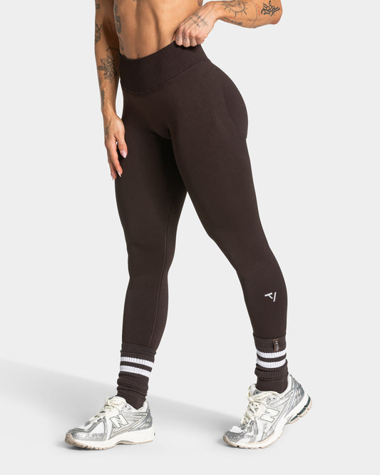 Lift Sculpt Scrunch Leggings ‘Dark Chocolate’
