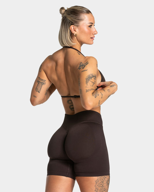 Lift Sculpt Scrunch Shorts ‘Dark Chocolate’