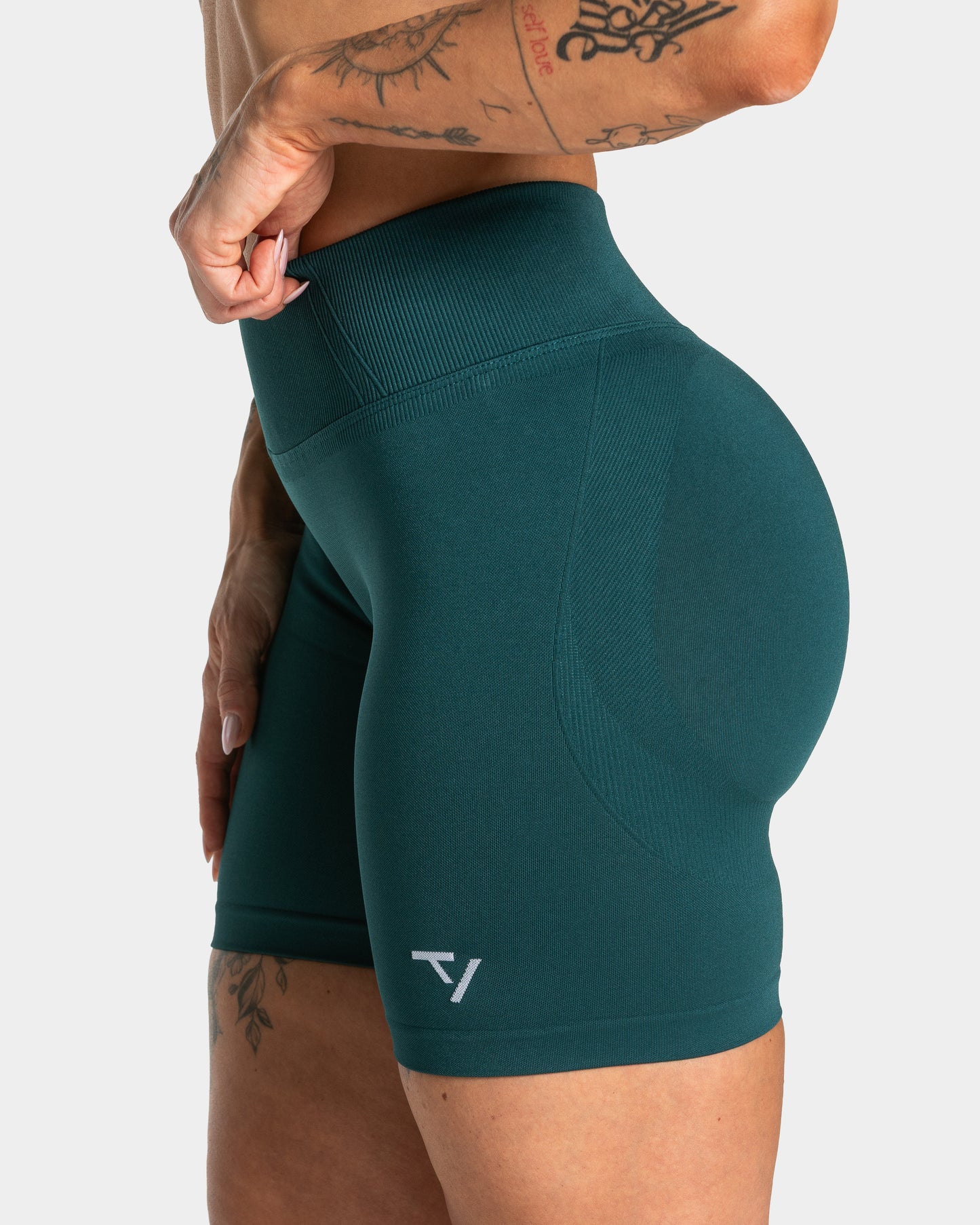 Short Sculpt Scrunch Lift « bleu sarcelle »