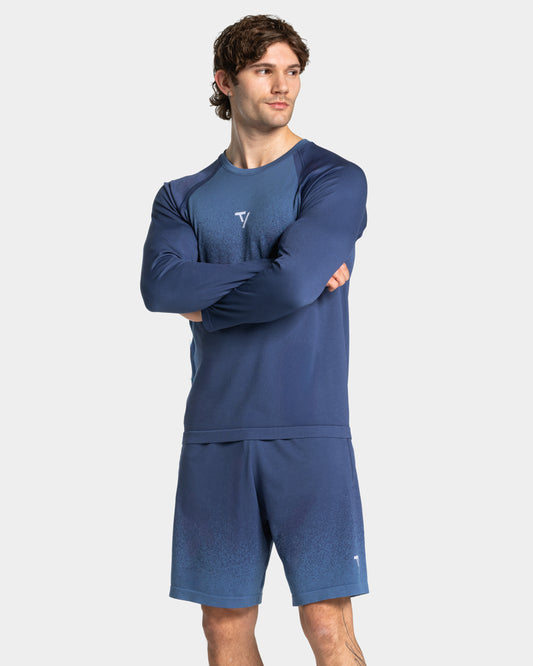 Maglia manica lunga Lift Seamless “Indaco"