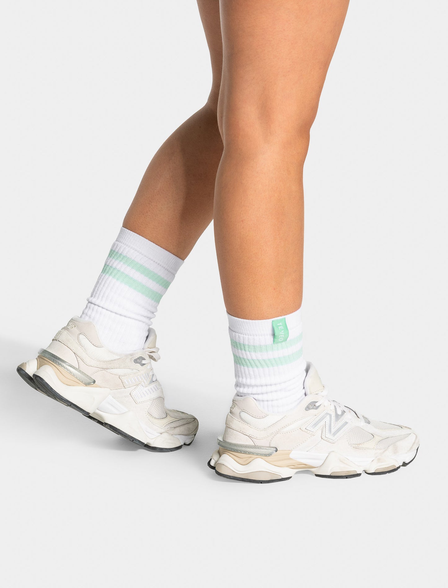 Chaussettes XXL Lift (2 paires) « menthe/blanc »