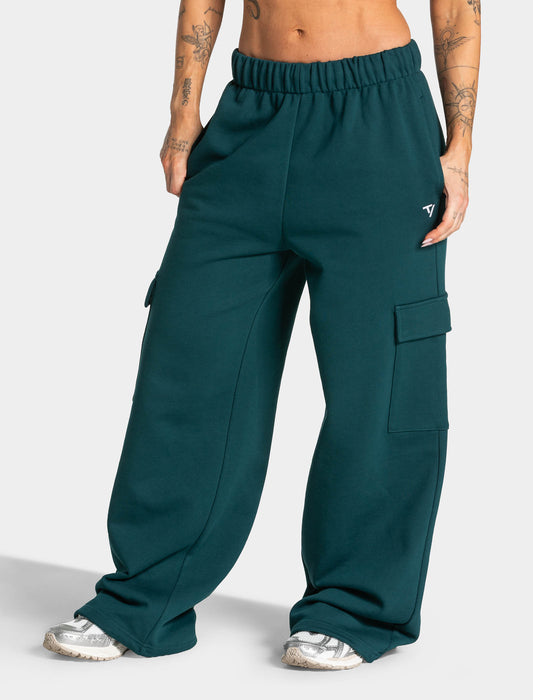 Lift Wide Leg Cargo Joggers ‘Teal’