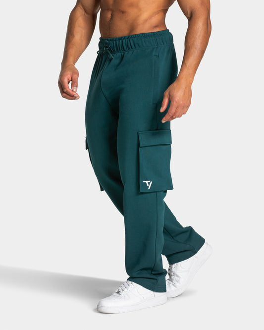 Jogger Cargo Lift Wide Leg “Teal"