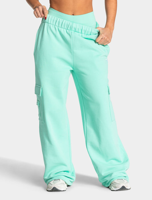 Lift Wide Leg Cargo Joggers ‘Mint’