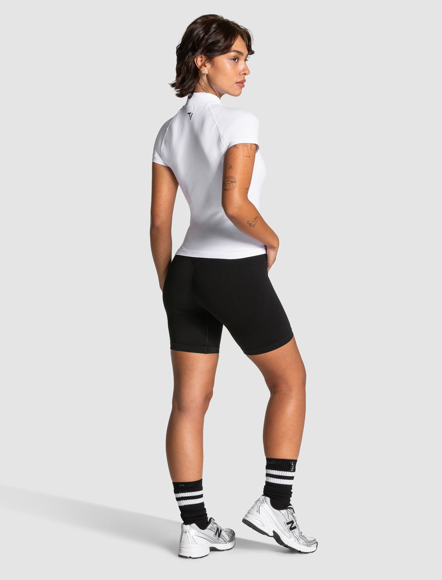 Lift Zip Shortsleeve ‘White’