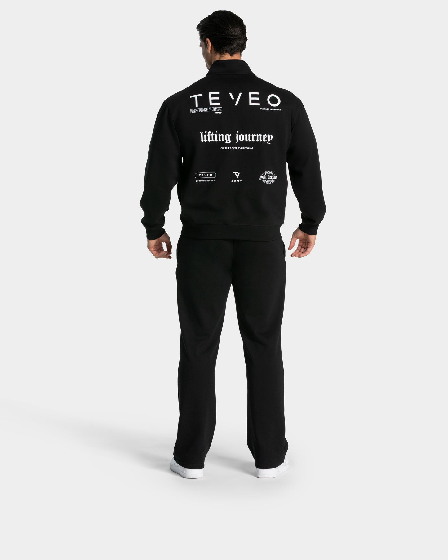 Lifting Club Half Zip Sweater ‘Black’